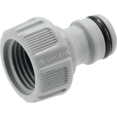 Nez de robinet 21 mm (G 1/2 pouces): OGS adaptateur pour raccordement d’un tuyau d’arrosage, technologie anti-éclaboussure, résistant au gel (1/5)
