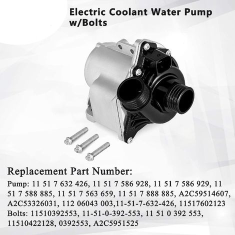 11517632426 ist geeignet für BMW Autoteile, einschließlich elektrischer Motorkühlwasserpumpen und elektronischer Zusatzwasserpumpen. (1/4)