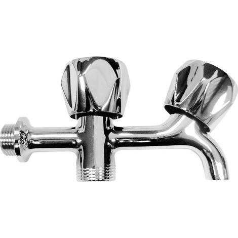 Rubinetto lavatrice Artic doppio 1/2"x3/4"