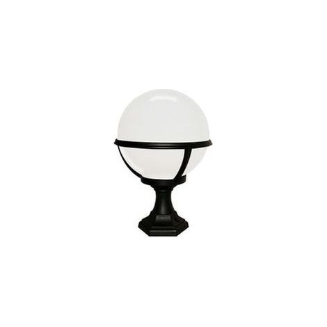 Elstead Glenbeigh - Lanterne sur piédestal d'extérieur à 1 lumière noire IP44, E27 (1/3)