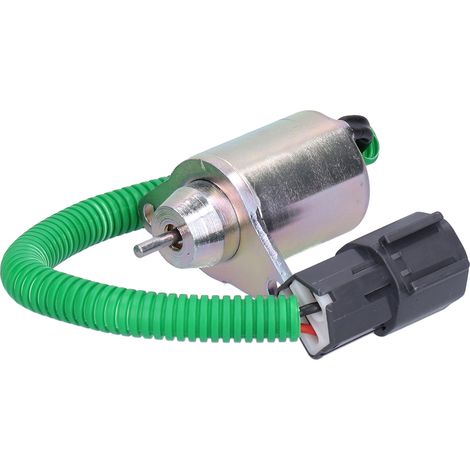 Électrovanne d'arrêt de carburant pour moteur d'excavatrice, accessoires d'arrêt moteur, 24 V CC TOSD-03-016 (1/5)