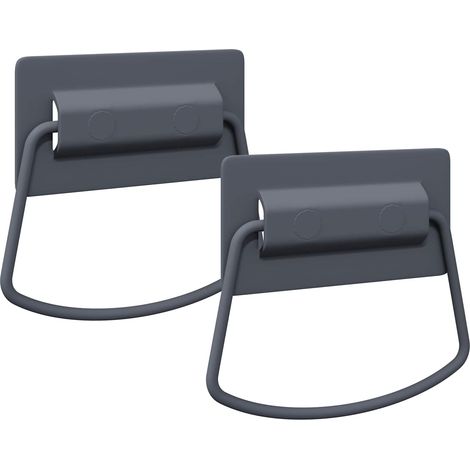 Maison Exclusive - Maniglie per Armadi 2 pcs Antracite 85 x 45 mm Metallo