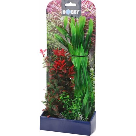 Hobby Plantasy Set 2 - Pflanzen-Set mit 3 künstlichen Aquarienpflanzen