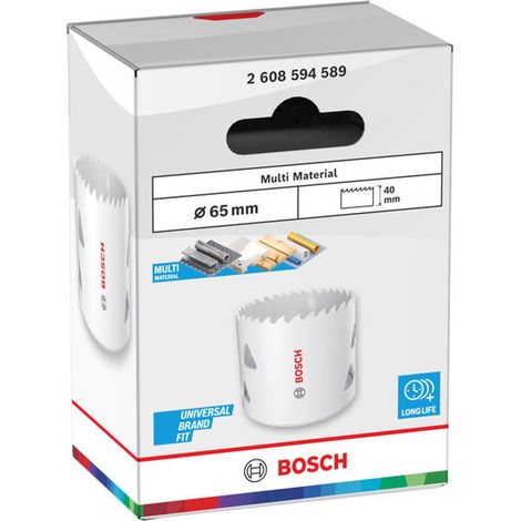 Bosch Lochsäge mit Gewinde Multi Material, 65 x 40 mm (1/5)
