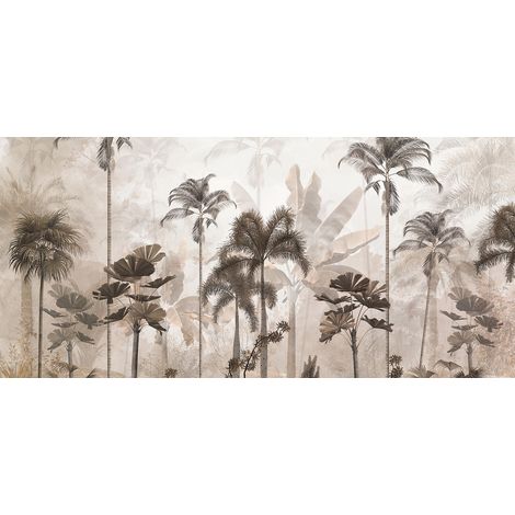 Papier peint panoramique - Forêt Tropicale - 130 cm x 61 cm (1/2)