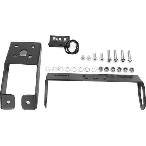 Support de plaque d'immatriculation arrière Fender Eliminator Kit avec feu LED pour KAWASAKI NINJA 636 ZX‑6R ZX‑10R (1/5)