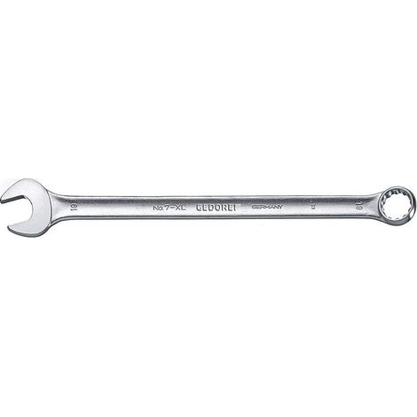 Clé mixte, Taille 9 mm, Extra longue, Coudée à 15°, 12 Pans, Profil UD, Clé, 180 mm, 7 XL 9 (1/5)