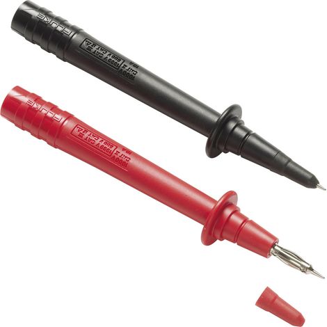 Fluke TP74 Sicherheits-Prüfspitzen-Set Buchse 4 mm CAT III 1000 V, CAT II 1000 V Rot, Schwarz 1 St. (1/2)