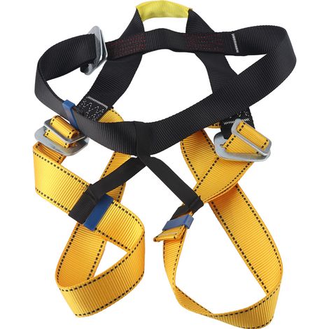 Harnais d'escalade extérieur ceinture de sécurité sangle pour varappe alpinisme sauvetage spéléologie (1/5)