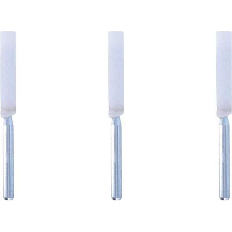 Dremel 457 Pietre per affilare le seghe a catena Multipack, 3 pietre per un'affilatura precisa, rapida e facile delle lame delle seghe a catena (4,5 mm)