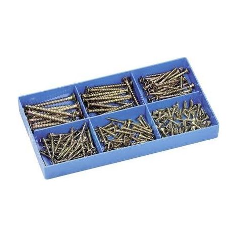Juego de tornillos na 826242 templado galvanizado autorroscante