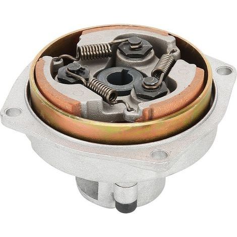 Plaque d'embrayage 3 Chaussures, boîtier de Cloche de Tambour d'embrayage 6T T8F + Plaque adaptée pour Mini Pocket Quad Dirt Bike ATV 47cc 49cc (1/5)