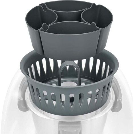 2-in-1 Eierkocher, Eierkocher kompatibel mit Thermomix TM5, TM6 und TM31, Thermomix Eierkocher – bis zu 4 pochierte und 6 gekochte Eier, Muffins-Crezuo (1/3)