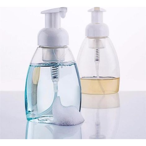 300 ml Mousse Bouteille Conteneur Pompe Moussante Bouteille Vide Shampooing Lotion Distributeur (1/4)