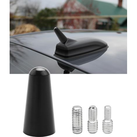 Antenne Voiture,Adaptateur D'antenne de Toit Universel,Voiture Stéréo FM AM Antenne Remplacement,Accessoires de Voitures,Convient à Tous Les Modèles avec Antennes d'origine Détachable (1/5)