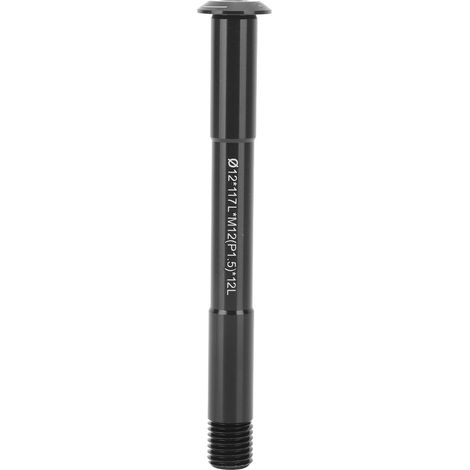 Moyeux avant creux en alliage d'aluminium pour axe traversant de vélo, léger, pièces de bicyclette pour vélos de route et VTT, diamètre 12x117LxM12(P1.5)x12L (1/5)