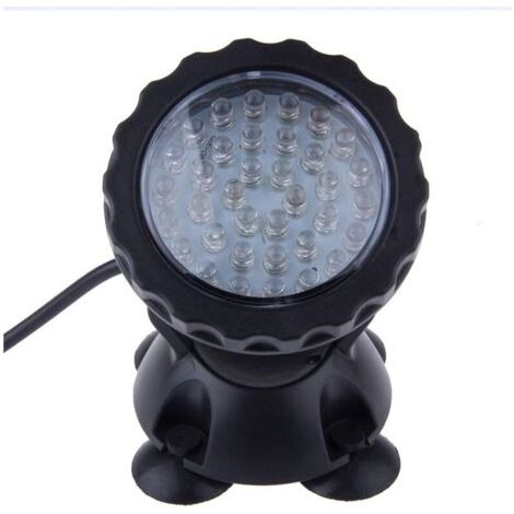 Lumière d'étang submersible 36 LED spot à changement de couleur pour aquarium d'eau jardin étang piscine réservoir de poissons (1/5)