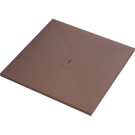 Piatto Doccia in Pietra 100x100 cm Bonussi Manila Marrone (1/5)
