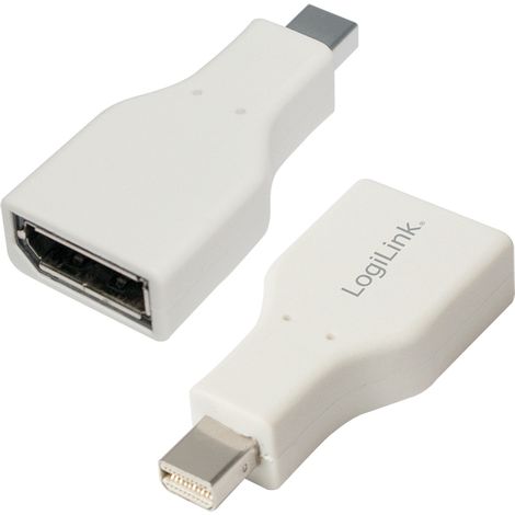 Adattatore da Mini DisplayPort a HDMI, DVI e VGA, 4K/30 Hz, 0,15 m, nero - LogiLink (1/4)