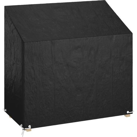 Abdeckung für Gartenbank 8 Ösen 130x70x70/88 cm Polyethylen