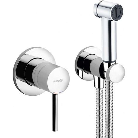 Kludi Bozz - Einbauunterputzset, mit Bidetdusche, Chrom 389980576 (1/2)