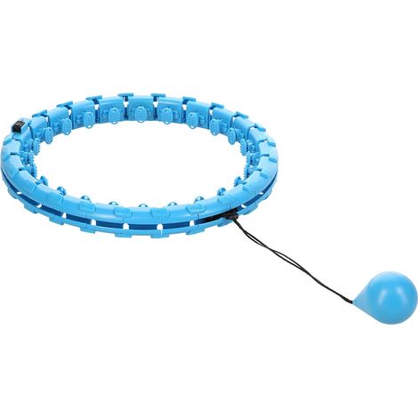 Gewichteter blauer Hula Hoop für Fitness