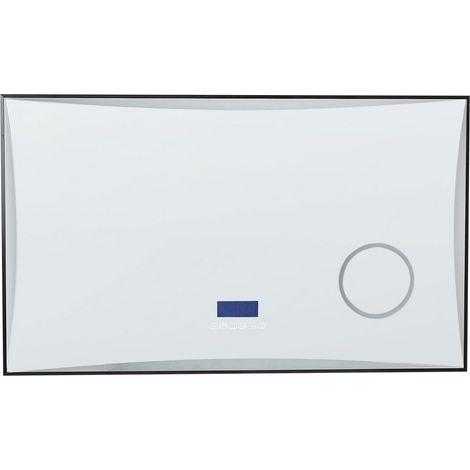 LED-Badezimmer-Spiegel ONLAY 100 cm 60 cm Silber