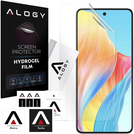 Película de hidrogel para protector de pantalla de teléfono Oppo A58 4G Película de hidrogel Alogy (1/4)