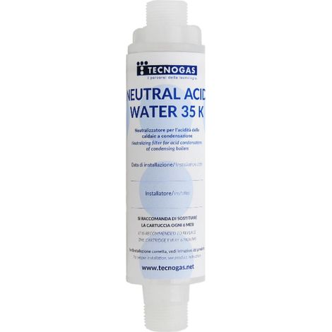 Cartuccia Neutral Acid Water 35K 00000070894 Tecnogas
