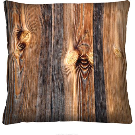 Cojín - madera - 40x40 cm (1/4)