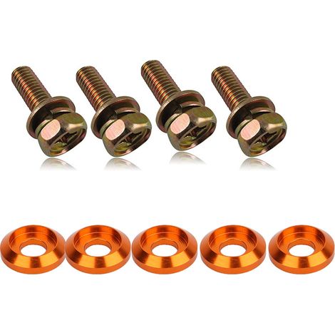 20 Stück Schraubenscheiben und Dichtungen aus Aluminiumlegierung 6061 für M3-Sechskantschrauben (1/5)