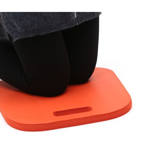 Protection Genou Noir NBR Coussin Épais Portatif pour Jardinage Yoga Prière