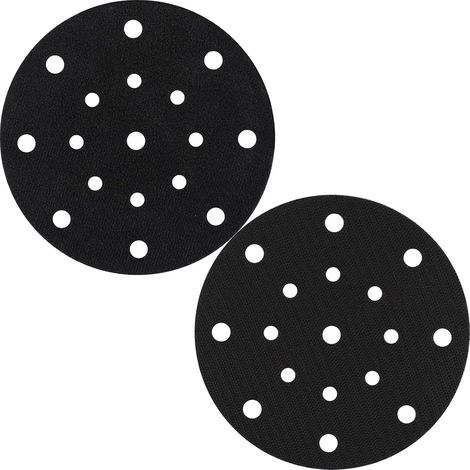 Support de protection Ø 150mm 17 trous, 2 pièces, pour protéger les plateaux de ponçage auto-agrippants (1/5)