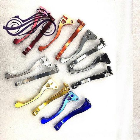 Accessoires moto : AF18 Dio 50 Zx50 AF34 AF35 Dio50 AF28 Zx 50 levier de frein à tambour, embrayage et levier de frein (noir) (1/5)