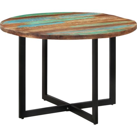 Esstisch 110x75 cm Altholz Massivholz
