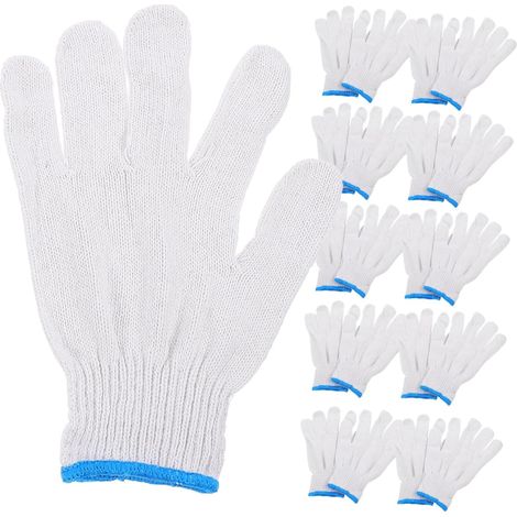 De Jardinage - 20 Paires De Doublés En Coton Non Destinés Jardinage Pour Femmes De Travail Robustes Lavables En Machine De Pour Jardinier (1/5)