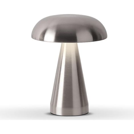 Lampe de table sans fil en métal, lampe rechargeable tactile tricolore, trois niveaux de luminosité, idéale pour la décoration de la chambre, la table de chevet, la table à manger, etc. - FA - (1/5)