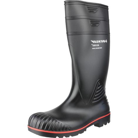 DUNLOP Protective Footwear, A442031, Acifort Heavy Duty Full Safety, Nere/rosso, Taglia 39 EU (1/4)