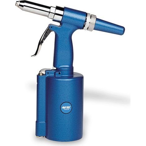 RIVETTATRICE IDROPNEUMATICA A PISTOLA PROFESSIONALE 2,4-6,4mm MOD. 412 AIRTEC (1/2)