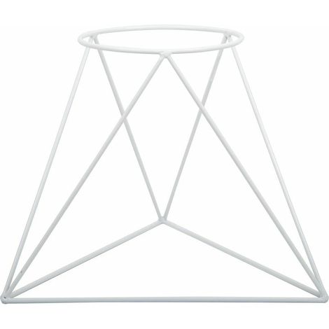 Soporte triangular para macetas de 40 cm, color blanco. (1/5)