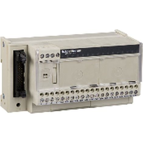 Sub-base E/S discreta pasiva MODICON 16 canales, tensión 19-30 V, grado de protección IP 410