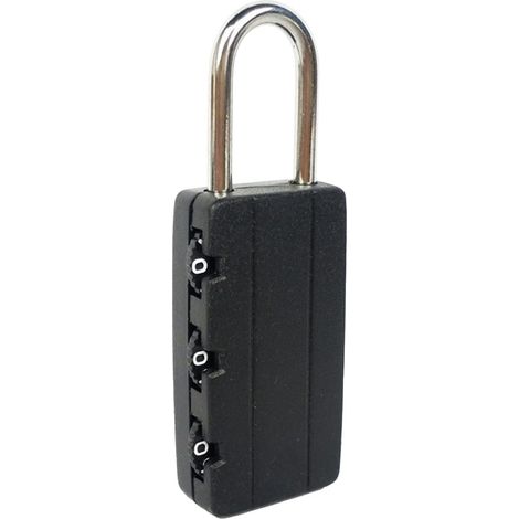 Pongnas Mini à combinaison 3 chiffres cadenas de voyage pour