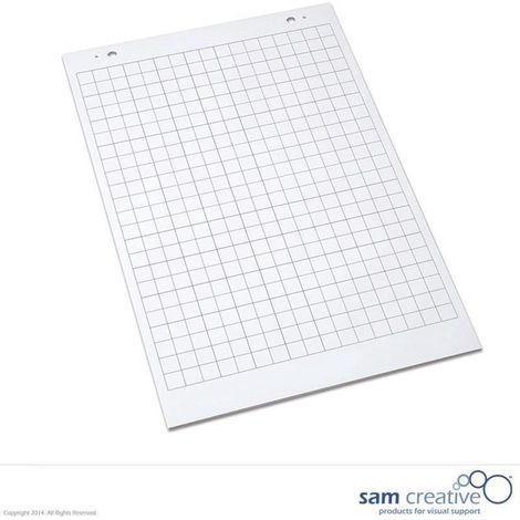 Feuille de tableau à feuilles mobiles 2x 50 feuilles