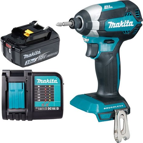 Makita DTD153Z 18V LXT Brushless Impact Driver + 1 x 3.0Ah Battery + Charger (1/5)