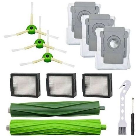 Kit de remplacement pour filtre Irobot Roomba I7 I7 + I8 I8 + série I (1/2)