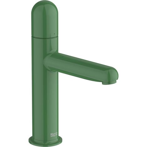 ROCA A5A3Y3FP20 NU Grifo Monomando Lavabo Cold Start Maneta Dome Verde Menta - ref: A5A3Y3FP20