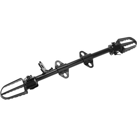 Schwarze Fußrastenhalterung aus Stahl, Ersatzteil für CRF50, 50cc, 70cc, 110cc und 125cc Minibikes (1/5)