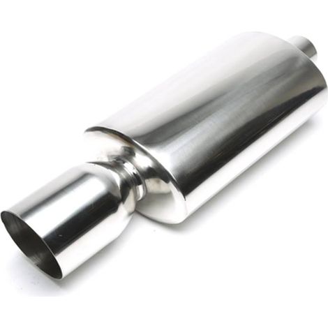 Silencieux arrière sport universel inox TA Technix 110 x 115mm oval / biseaute-27480578