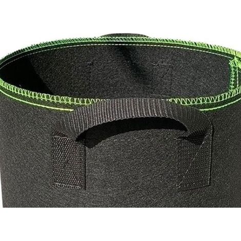 Sac De Plantation - Tissu Non Tissé - 26,5 L - Pour Culture En Intérieur Et Extérieur - 1 Pièce (1/4)