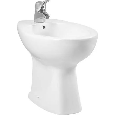 Bidet a terra serie Normus, ceramica bianca VITRA (1/6)